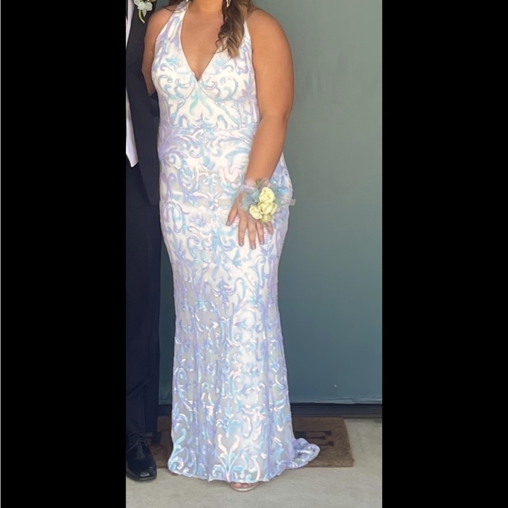 Colors prom dress